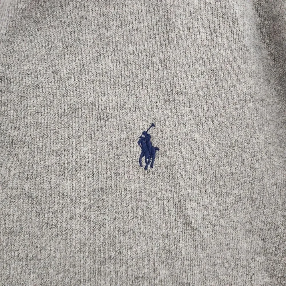 Polo Ralph Lauren Mens XXL Gray Estate Quarter Zip Jumper Pullover Sweater